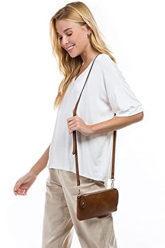 Lovesome Women'S Small Crossbody Bag Wristlet Clutch thumb #5