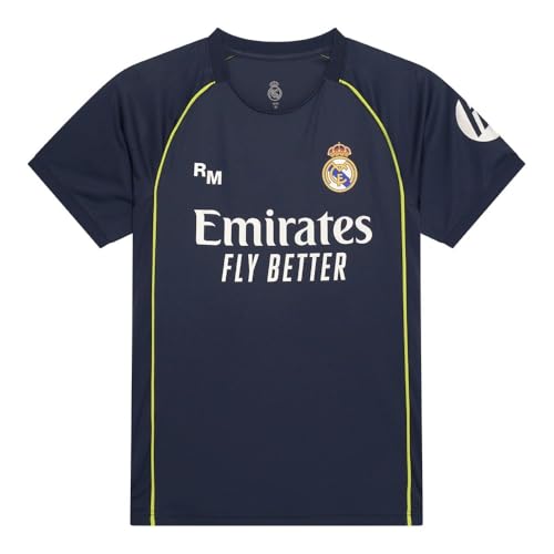 Real Madrid Camiseta de visitante 25 2/26 para Adultos - Talla L/Grande - Temporada 2025/2026 - Camiseta de fútbol Hombre - Producto Oficial para Fans