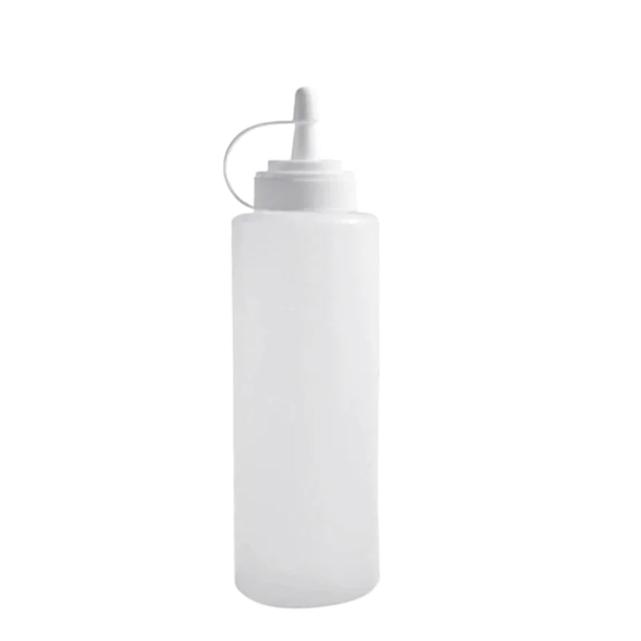 ZNJAMN 10pcs 200ml/300ml Condiment Squeeze Bottles Salad Sauce Dispenser Mustard Mayo Hot Sauces Olive Oil Storage Kitchen Supplies for Seasoning(200ml)