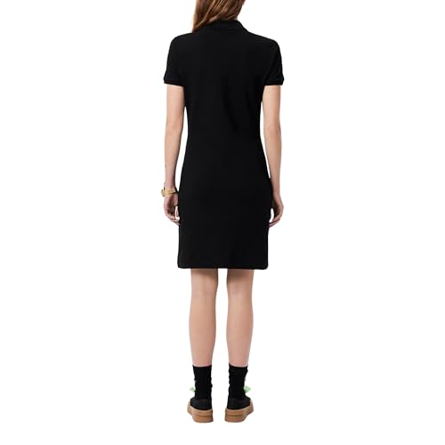 Image of Lacoste Women's Slim Fit Stretch Petit Pique Polo Dress