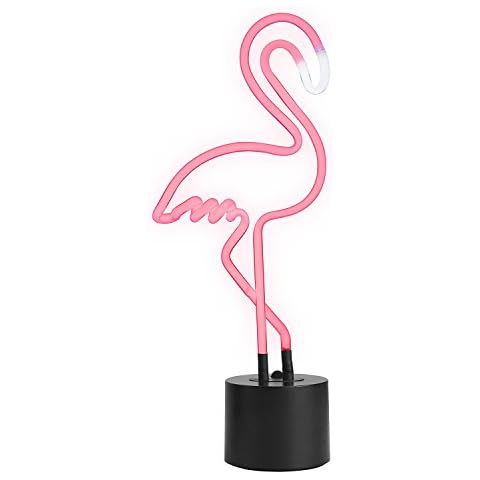 OYYXNN Neon Desk Light, Real Neon, Pink, Large 17 x 6.7 inches, Home Decor Neon Signs for Unique Rooms Cover