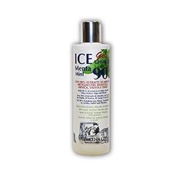 Officinalis Artiglio del Diavolo con Arnica Montana Salvia e Timo Gel 90% Estratto di Menta per Cavalli Ice Ghiaccio - 250ml