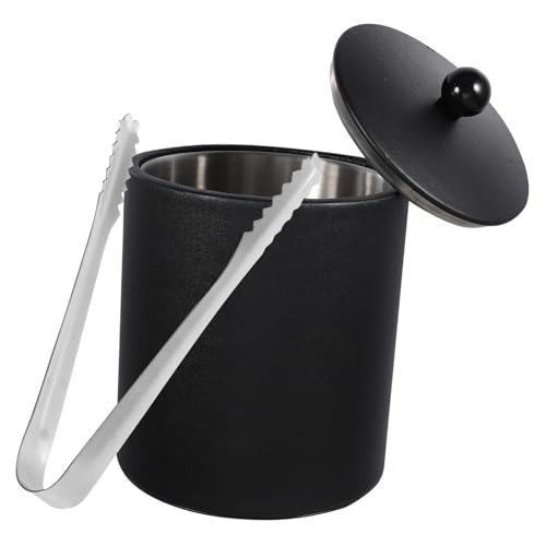BESTOYARD 1Pieza Hielo Inoxidable Resistente con Pinzas para Vino y Champán para Fiestas y Celebraciones