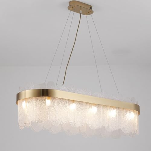 HXYSXHJUO Lámpara Colgante Moderna Redonda para Techo, araña contemporánea, iluminación Elegante para Comedor, Sala de Estar y Dormitorio, luz artística, 80 cm.