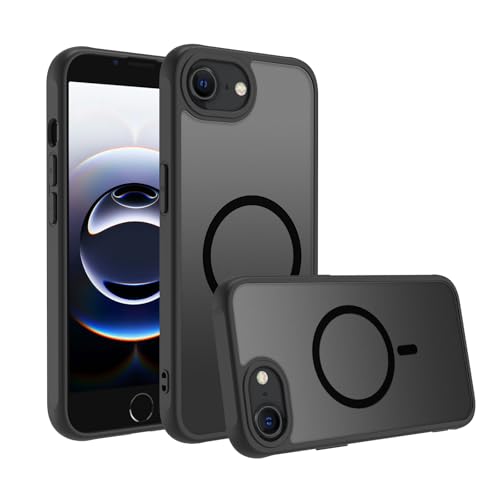 iPhone スマートフォン本体 iPhone 16e se 第4世代 スリム Magsafe マグセーフ 大理石風