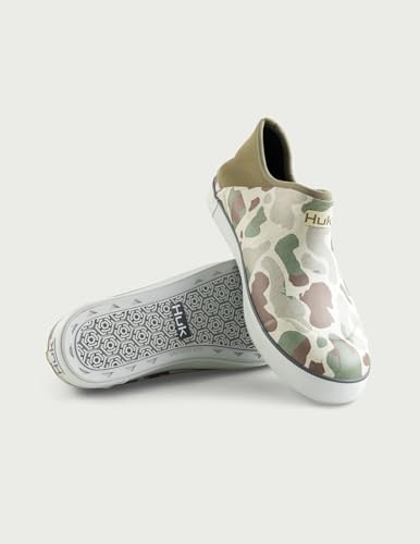 HUK Men's Rogue Wave Waterproof Fishing Shoes with Superior Traction & Comfortable Eva Footbed Rain Boot2