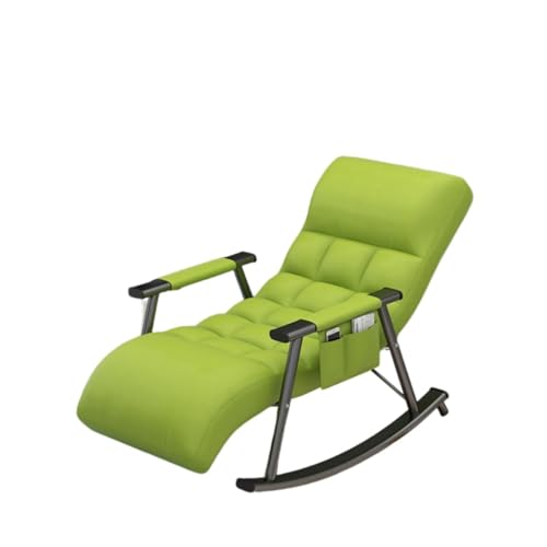 ZeptiHOM Mecedora doble, sofá moderno para interiores y exteriores con cojines, diseño, ideal para dormitorio, jardín, camping (verde, 51 x 19 x 37 pulgadas)