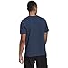 adidas Men's Basic Badge of Sport Tee Navy Blue
