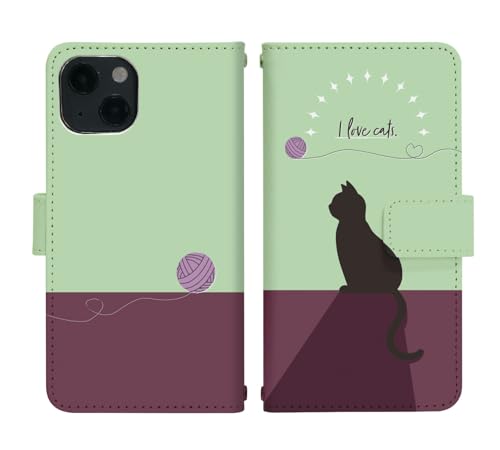 Galaxy A32 5G SCG08 �p �P�[�X �x���g���� �蒠�^ �J�o�[ �X�}�z�P�[�X di916(C) �L �l�R �˂� �V���G�b�g �C���X�g ���� �A�j�}��