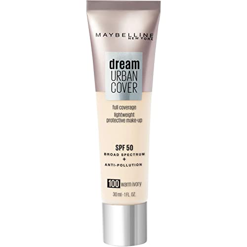 MAYBELLINE New York Dream Urban Cover, 100 Warm Ivory, 30 ml