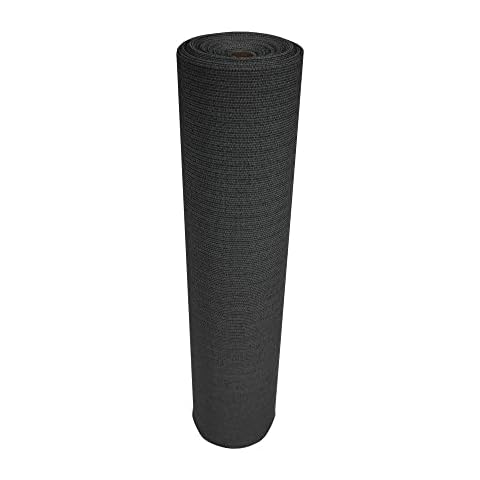 Coolaroo 70% UV Block and Wind Protection Privacy Builders Block Fabric Roll, 6' x 100' Cover