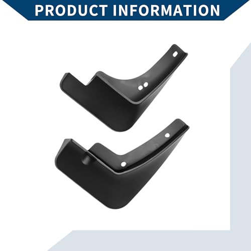 Image of Mud Flaps Splash Guards W /Mount Accessories for Hyundai Lafesta 2018-2020 Front and Rear Mud Guards 1 Set