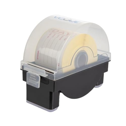 Hygiplas - "Vogue CK893 Prepared Day Labels With Dispenser, 2" (Pack of 500)"