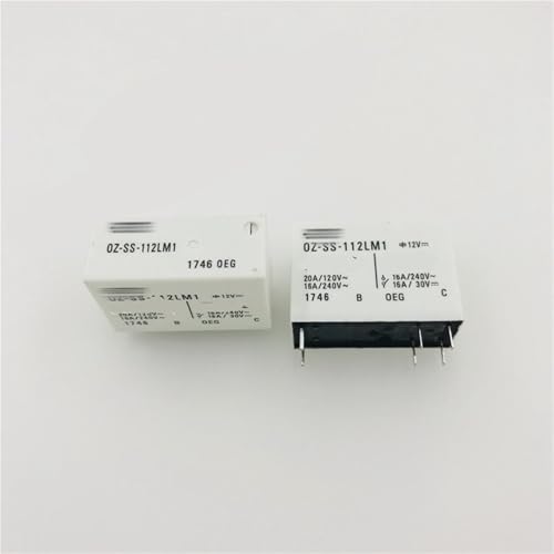 Relais de puissance OZ-SS-112LM1 24V 16A 6 broches pour circuit imprimé
