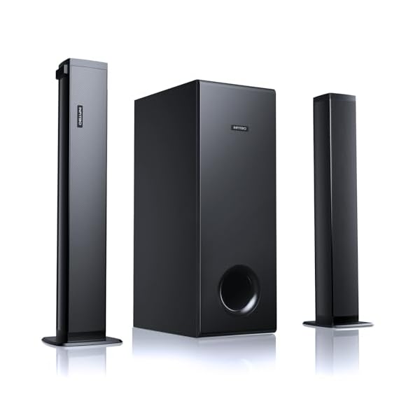 Sound Bar for Smart TV 2.1CH 190W Peak Power Soundbar with Subwoofer Detachable 2-in-1 BT 5.4 Newest Surround Sound System 12L Deep Bass for PC Game with HD-ARC/Opt/USB/AUX Home Theater