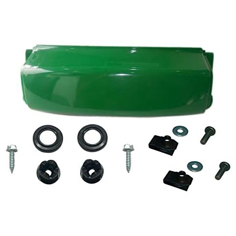 Kumar Bros USA New Bumper Replaces AM128998 Fits John Deere LT133 LT155 LT166 LT150 LT160 LT170 LT180 LT190 W/Mounting Hardware & Hinge Bushing Kit Cover