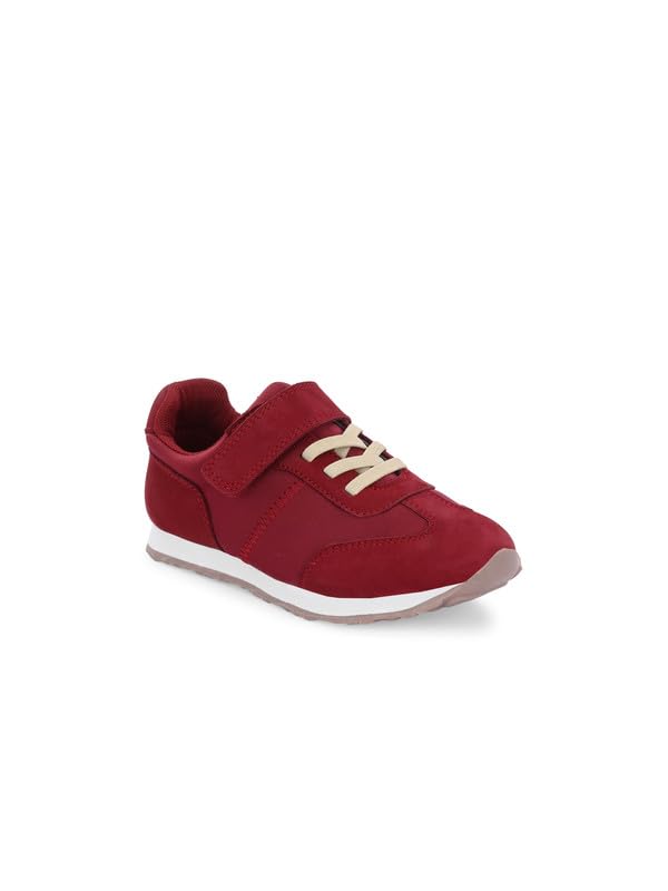 Image of Tuskey Velcro Jogger Shoes for Kids Anti Skid Velcro Closure Sports Shoes for Boys and Girls