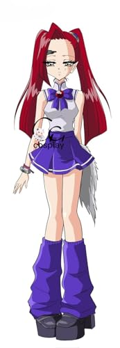 GGcosplay 新星ギャルバース ルカ LUCA コスプレ衣装/ウィッグ/靴 （ 道具 別売り ）仮装 ハロウィン イベント cosplay コスチューム (衣装+ウィッグ)のサムネイル