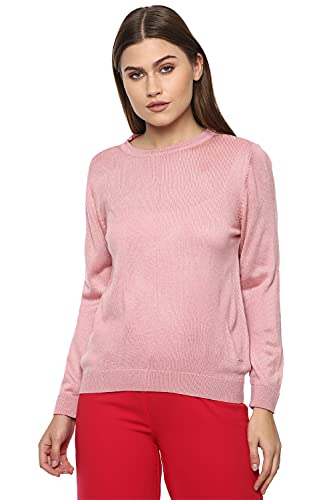 Image of Van Heusen Women Acrylic Crew Neck Sweater