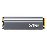 ADATA XPG GAMMIX S70 BLADE (読取最大 7,400MB/秒) 【PlayStation5 動作確認済】付属ヒートシンク着脱可 M.2 2280 NVMe PCIe Gen4x4 内蔵 SSD メーカー5年保証 国内正規品 (2TB, 7400/6800 MB/s ヒートシンク付)