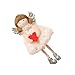 Amosfun Poupée d'ange en peluche gardienne ange prière poupée ange pendentif peluche suspendu décor beige