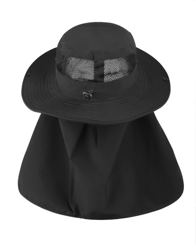 Image of Zylioo XXL Oversize UV Fishing Sun Hat for Big Heads,XL Quick Dry Boonie Hats,Large Cooling Safari Hats with Strap