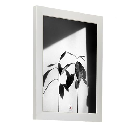 Image of Art Street Hanging Picture Frame for Wall Hanging Photo Frame for Wall Decoration Home Decor Photo Frames for Diwali Decoration Picture Frames A4 Size White 20x30 cm