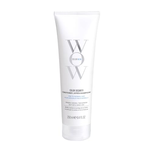 COLOR WOW Color Security Conditioner for Fine to Normal Hair Lightweight Conditioner for Fine Hair with Argan Oil | Colour-Safe Detangling Heat Protectant 250ml