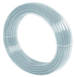 Tuyau transparent Ø 4 x 6 (rouleau de 25 m)