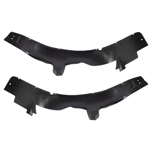Image of TRQ Front Inner Fender Liner Set Compatible with 2004-2008 Pontiac Grand Prix GM1248146 GM1249146