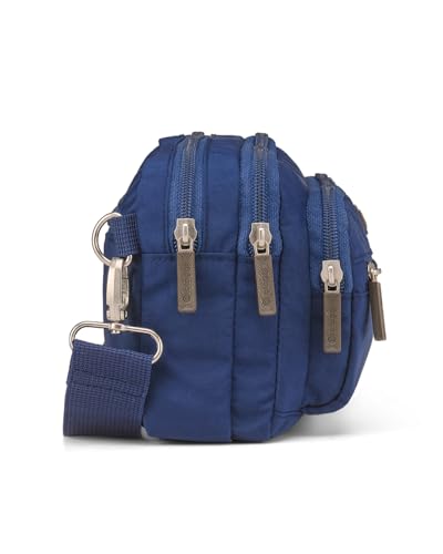 Image of biaggi Flexmates Convertible Anti-Theft Crossbody Bag for Women | Lightweight On-The-Go Travel Organizer, RFID Blocking