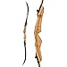 ZSHJGJR 24-40lbs Archery Takedown Recurve Bow Wooden Riser Traditional Longbow 62