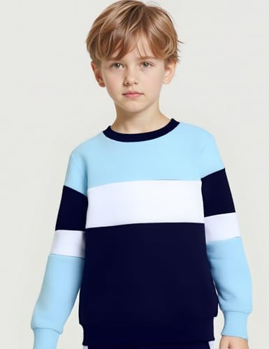 Image of mkodopy Boys Clothes Hoodie Sweatsuits Tops and Pants Boys Fall Winter Outfits Boy Clothing Set