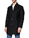 Produktbild bugatti Herren Mantel Wollmantel, schwarz, 50