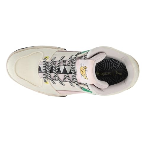 PUMA Womens Lemlem X Slipstream High Sneakers Shoes Casual - Green, Off White - Size 9.5 M4