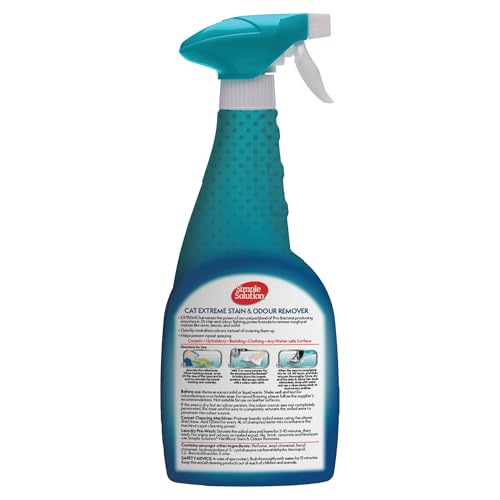 Simple Solution Extreme Stain and Odour Remover for Cats, 500 ml