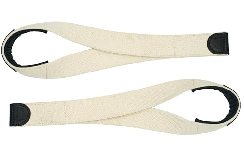 Image of WARM BODY COLD MIND V2 Lifting Wrist Straps for Weightlifting - Hand Straps for Powerlifting, Weight Lifting, Bodybuilding Functional /Cross Training, Deadlift Gym Bar, Cotton