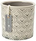 Burgon & Ball Plant Pot, Ceramic, Soft Grey, Small