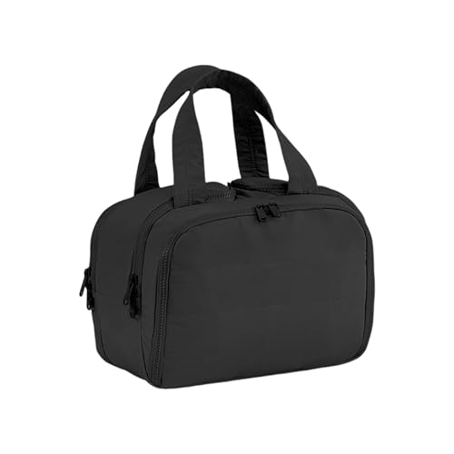 1. Bolsa de cosméticos ajustable con múltiples compartimentos, tela resistente al agua para viajes, gimnasio, almacenamiento de artículos esenciales diarios, organizadores de cosméticos de gran