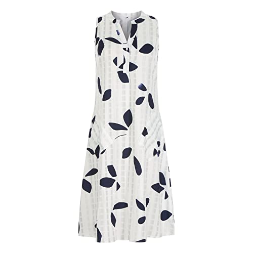 Womens Sleeveless Dresses Dresses for Women Vneck Beach Hawaiian Striped Maxi Long Fall Summer Dresses 20253