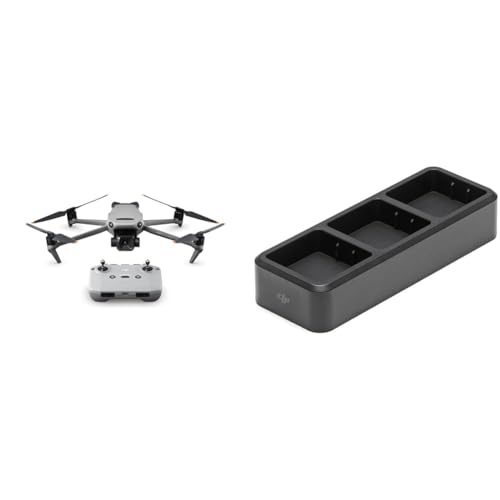 DJI Mavic 3 Classic – Drone with Camera, 4/3 CMOS Hasselblad Camera, DJI RC-N1 Remote & Mavic 3 Battery Charging Hub