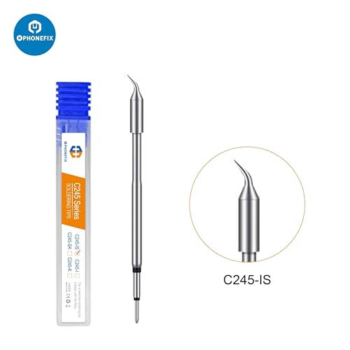 Image of PHONEFIX C245 Series Universal Solder Iron Tips For JBC NT 245 Aixun Universal Welding Station Mobile Phone Motherboard Repair (C245-I /IS /K /SK)