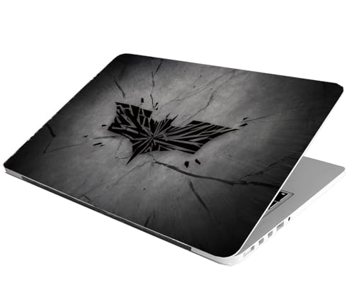 Image of Laptop Skin Stickers HD Quality Sticker for Laptops Upto 15.6 inch (Dustproof|Waterproof|Scratchproof|Reusable) - BE BTMAN BK1