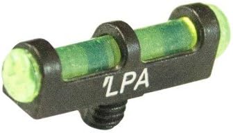 Mira de escopeta LPA, 0.102 inrosca 3-56 de EE. UU., color amarillo