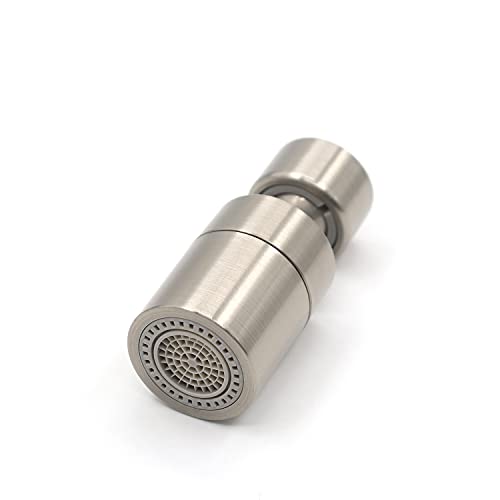 SAMODRA Aérateur de robinet, rotatif à 360 °, robinet de robinet de cuisine, salle de bain Cover