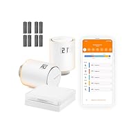 Netatmo Starter Pack Valvole Smart Wifi per Radiatore, Controllo remoto, Risparmio energetico...
