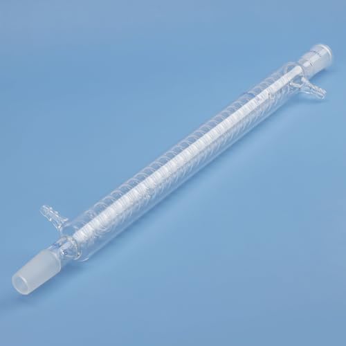 Labasics Borosilikatglas Graham Kondensator, Labor Kondensator Graham Condenser mit 24/40 Gelenk und 400mm Mantellänge