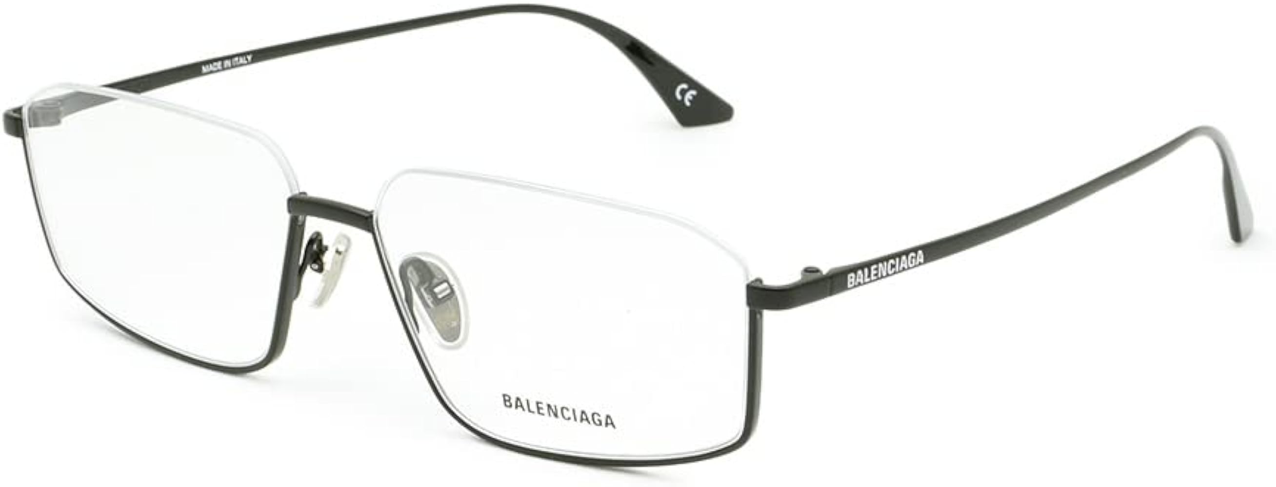 Amazon | [バレンシアガ] 眼鏡フレーム メンズ BB0143O-001 ブラック