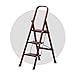 Lekka Drabina 3 Stopniowa Drabina Przenośny Składany Stołek Schodowy Aluminiowe Lekkie Drabiny Mahoniowa Konstrukcja Tekstury Nowoczesne Drabiny Drabina Schodkowa (Color : Ladder A)