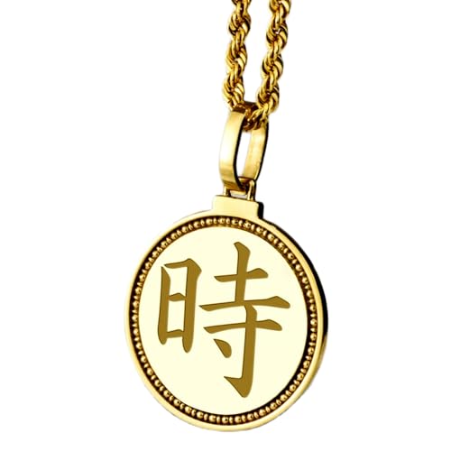 Collier pendentif rond gravé argent LKBEADS, le cadeau mixte idéal